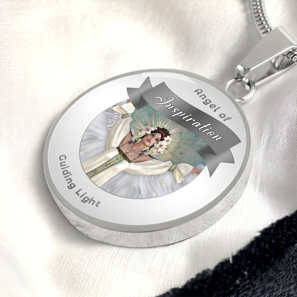 Inspiration - Guardian Angel Affirmation Necklace - More Than CharmsMore Than Charms