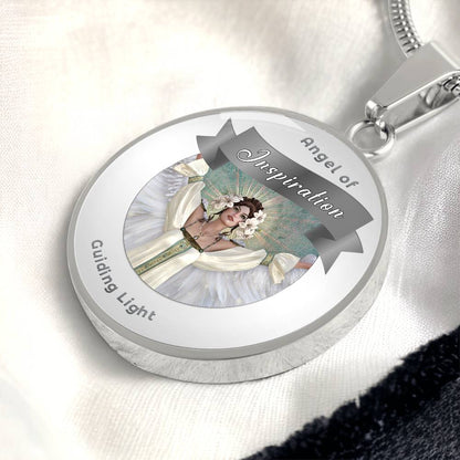 Inspiration - Guardian Angel Affirmation Necklace - More Than CharmsMore Than Charms