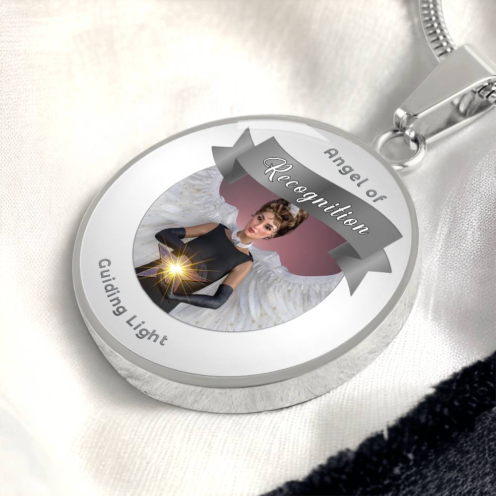 Recognition - Guardian Angel Affirmation Necklace - More Than CharmsMore Than Charms