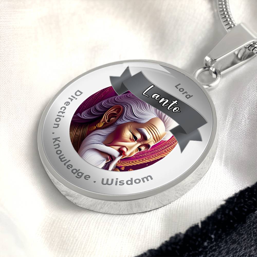Lord Lanto Affirmation Necklace For Direction, Knowledge & Wisdom - More Than CharmsMore Than Charms