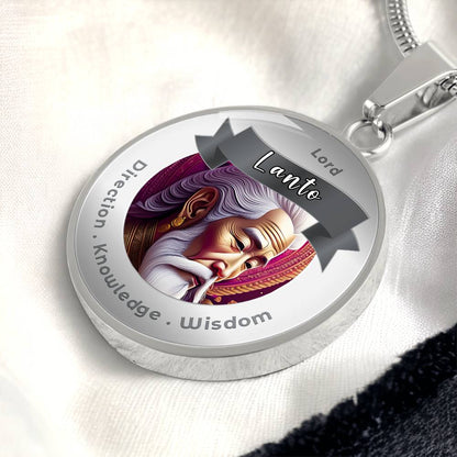 Lord Lanto Affirmation Necklace For Direction, Knowledge & Wisdom - More Than CharmsMore Than Charms