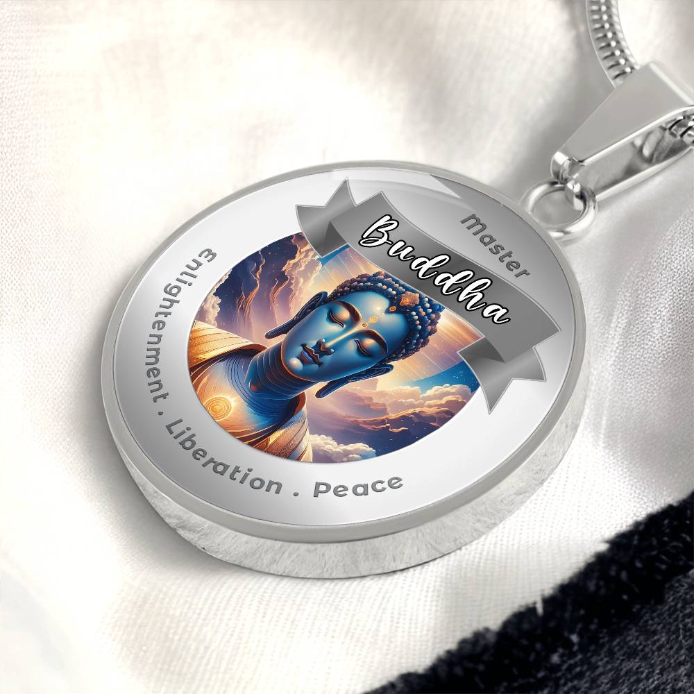 Buddha - Affirmation Necklace For Enlightenment, Liberation & Peace - More Than CharmsMore Than Charms
