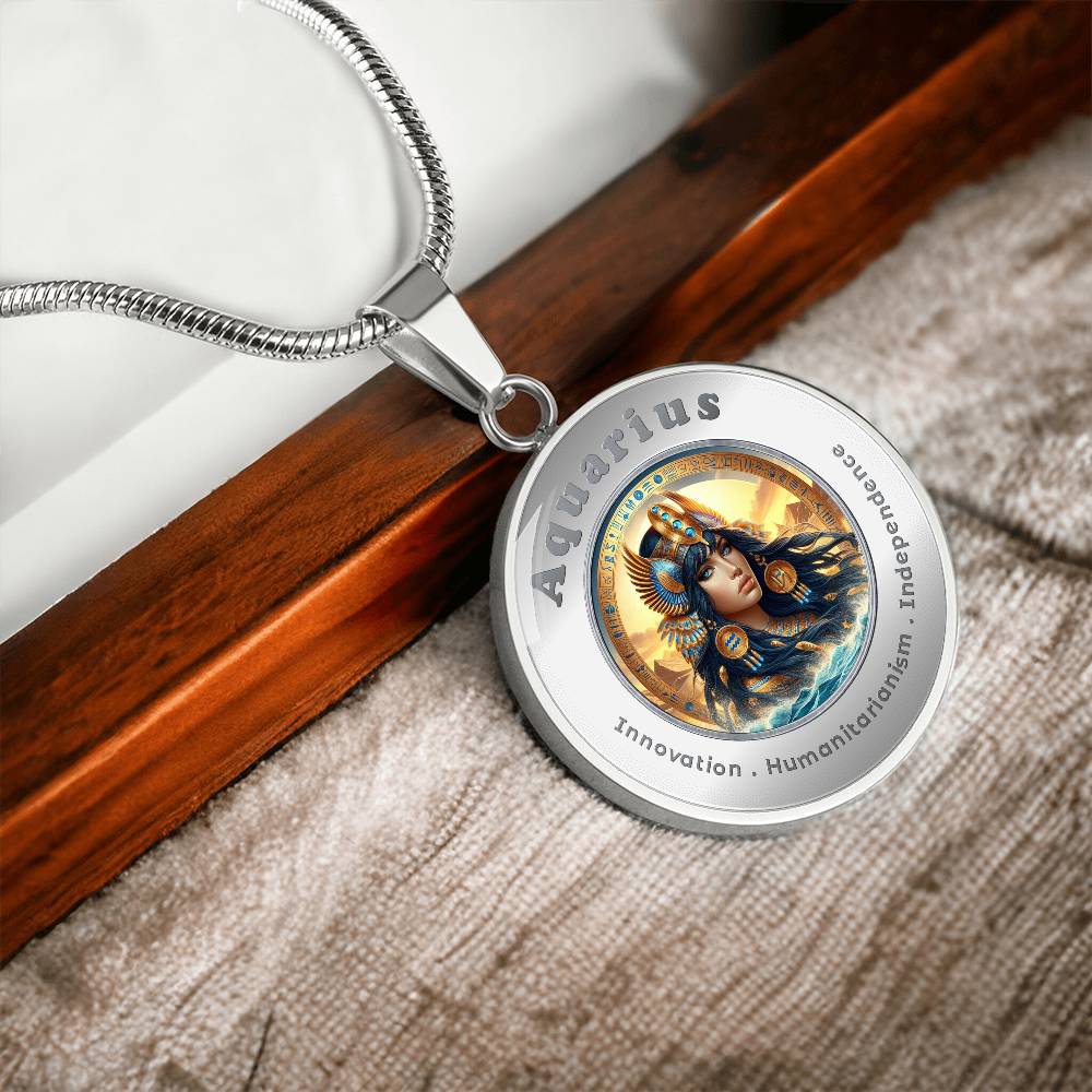 Aquarius - Affirmation Necklace - More Than CharmsMore Than Charms
