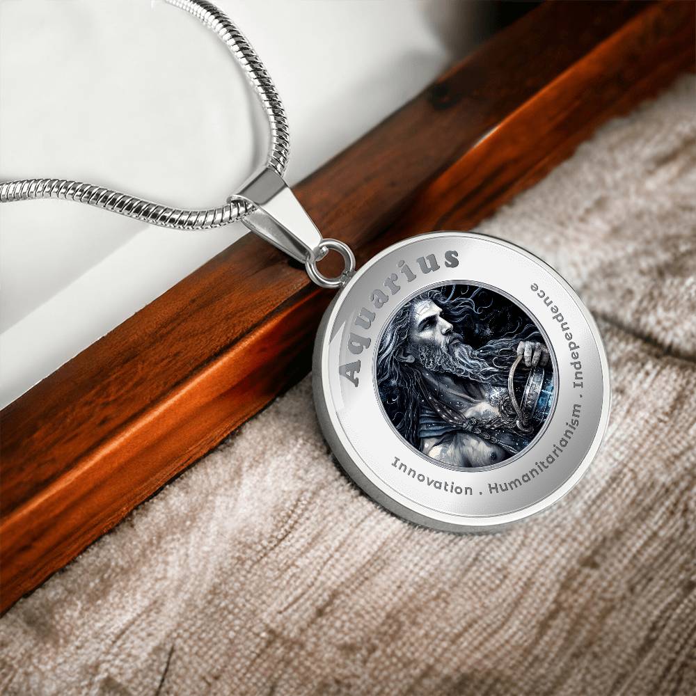 Aquarius - Affirmation Necklace - More Than CharmsMore Than Charms