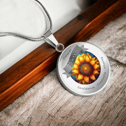 Sunflower - Affirmation Necklace - More Than CharmsMore Than Charms
