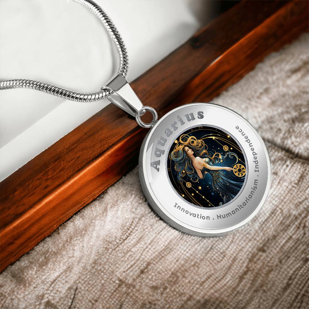 Aquarius - Affirmation Necklace - More Than CharmsMore Than Charms
