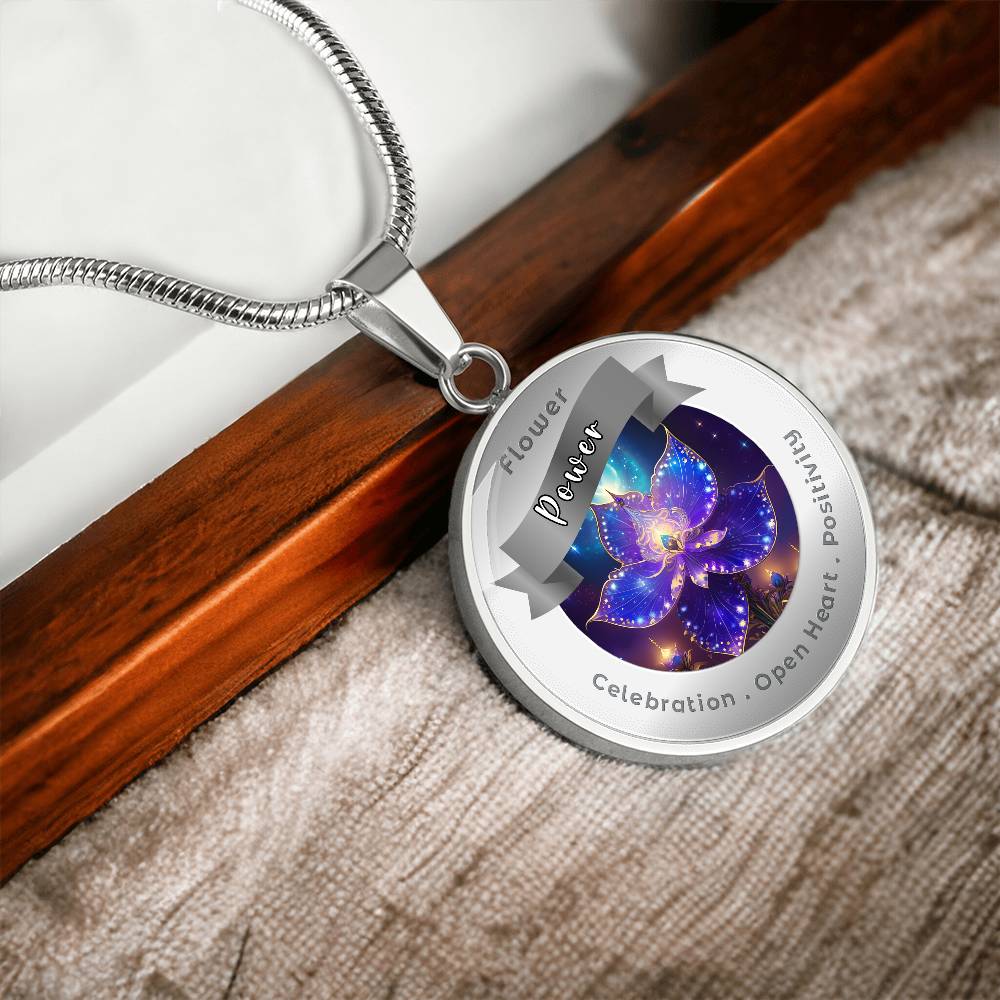 Larkspur - Affirmation Necklace - More Than CharmsMore Than Charms