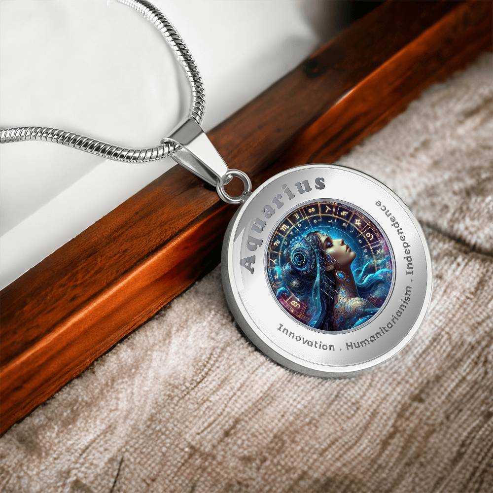 Aquarius - Affirmation Necklace - More Than CharmsMore Than Charms
