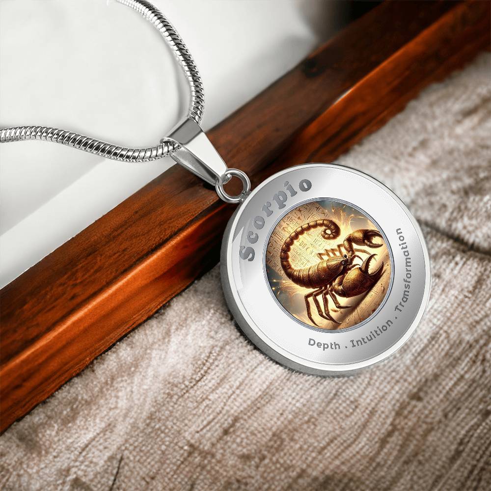Scorpio - Affirmation Necklace - More Than CharmsMore Than Charms