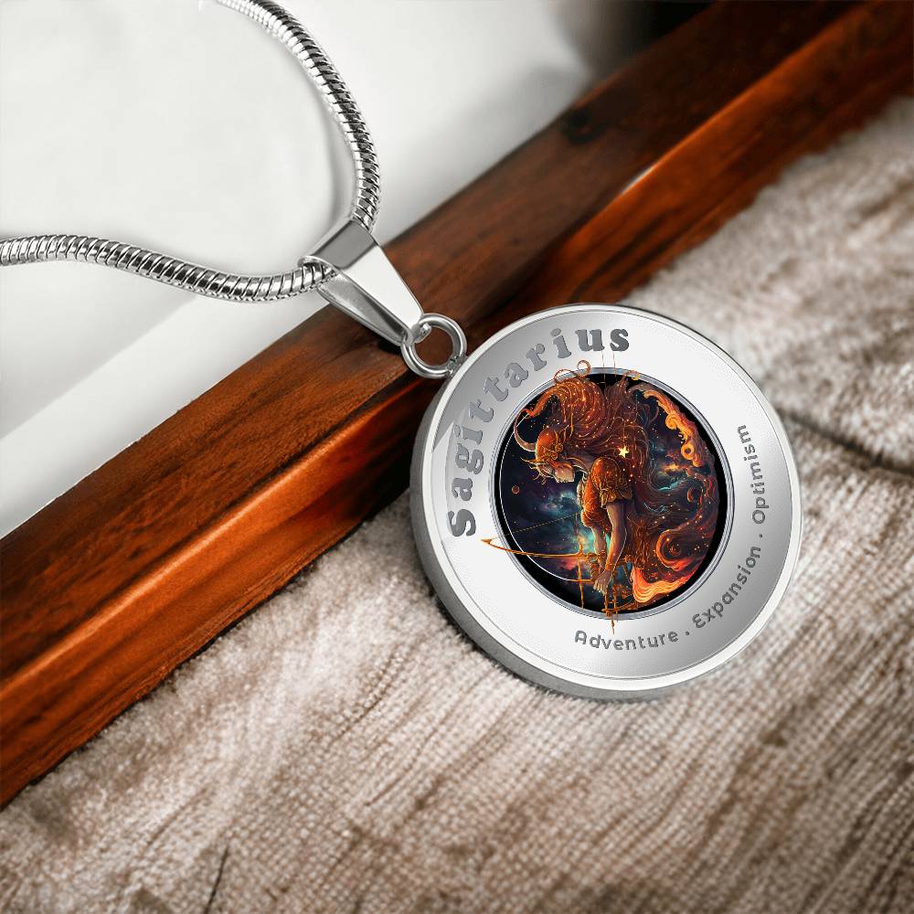 Sagittarius - Affirmation Necklace - More Than CharmsMore Than Charms