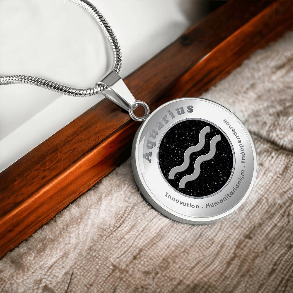 Aquarius - Affirmation Necklace - More Than CharmsMore Than Charms