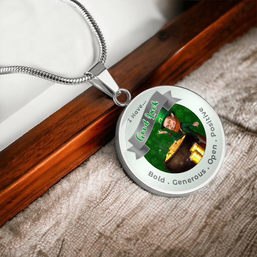Leprechaun - Affirmation Necklace - More Than CharmsMore Than Charms