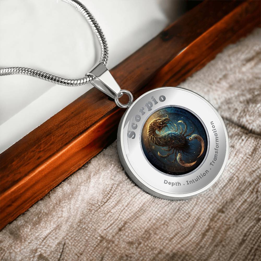 Scorpio - Affirmation Necklace - More Than CharmsMore Than Charms