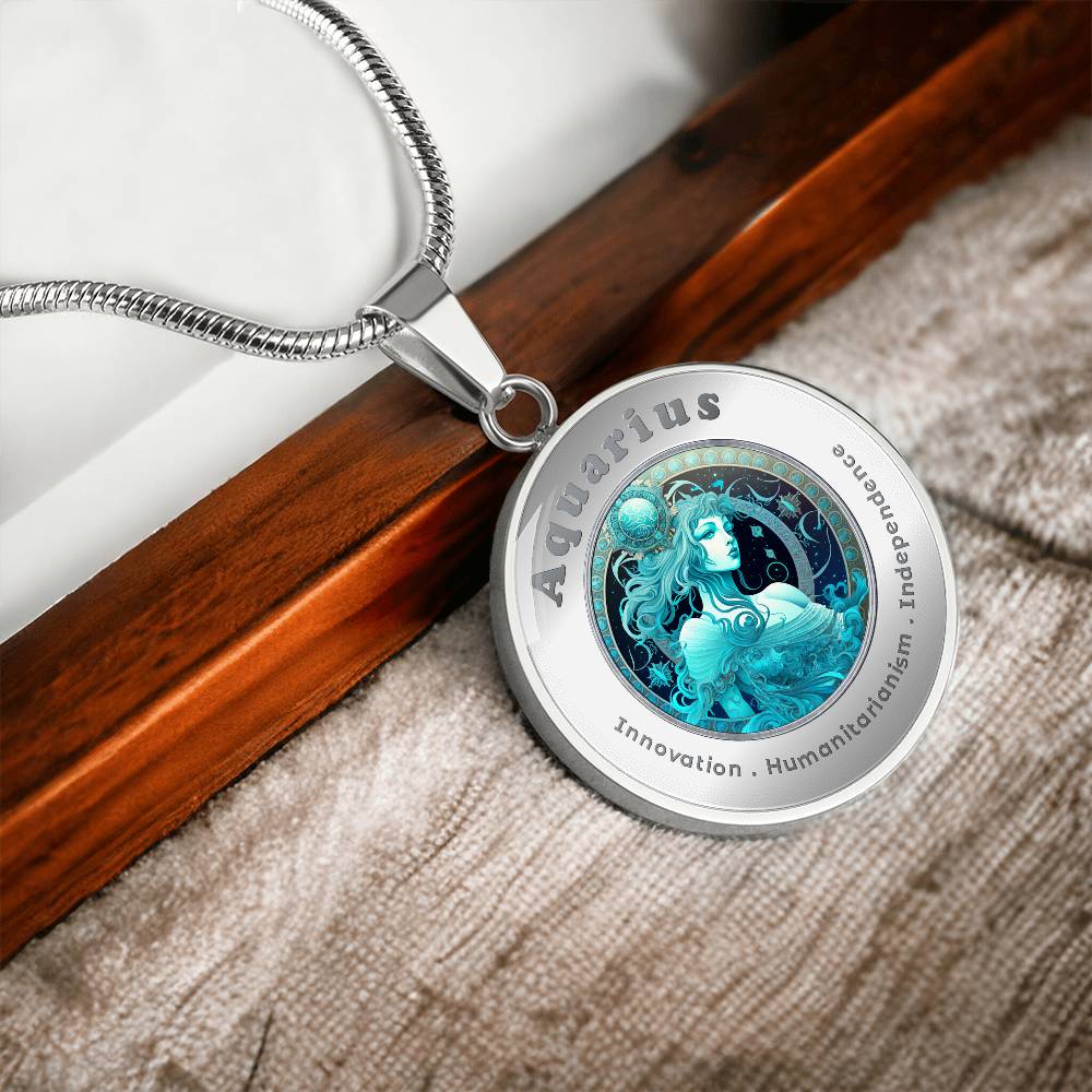 Aquarius - Affirmation Necklace - More Than CharmsMore Than Charms
