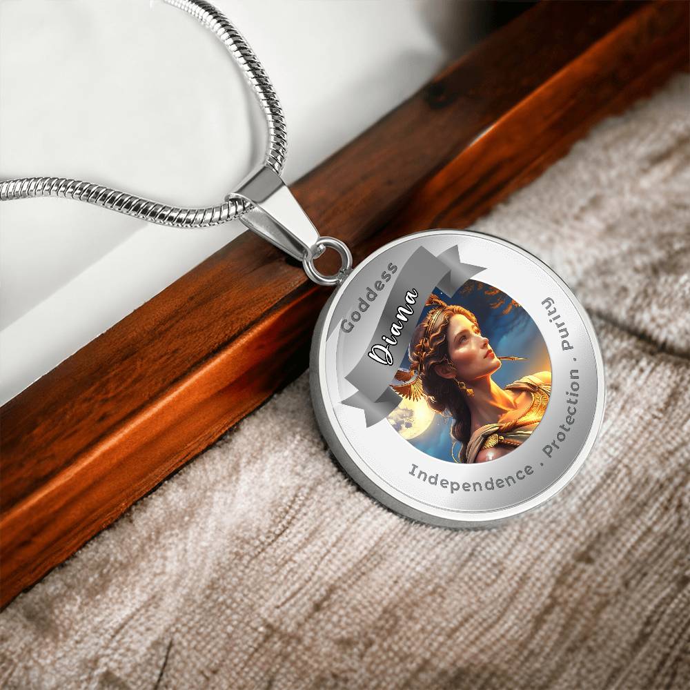 Diana - Affirmation Necklace - More Than CharmsMore Than Charms