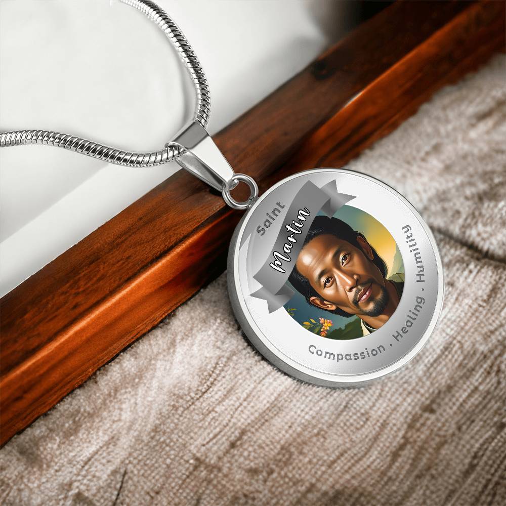 Saint Martin - Affirmation Necklace - More Than CharmsMore Than Charms
