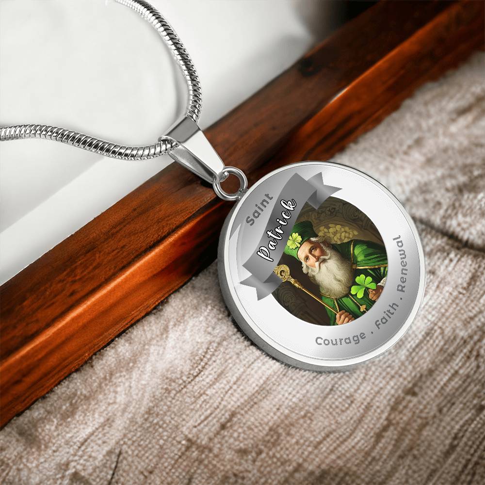 Saint Patrick - Affirmation Necklace - More Than CharmsMore Than Charms