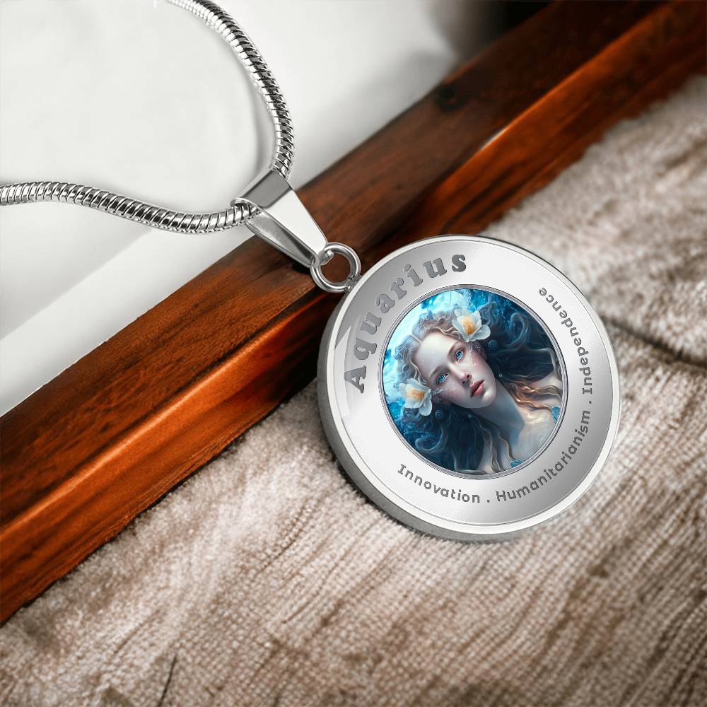 Aquarius - Affirmation Necklace - More Than CharmsMore Than Charms