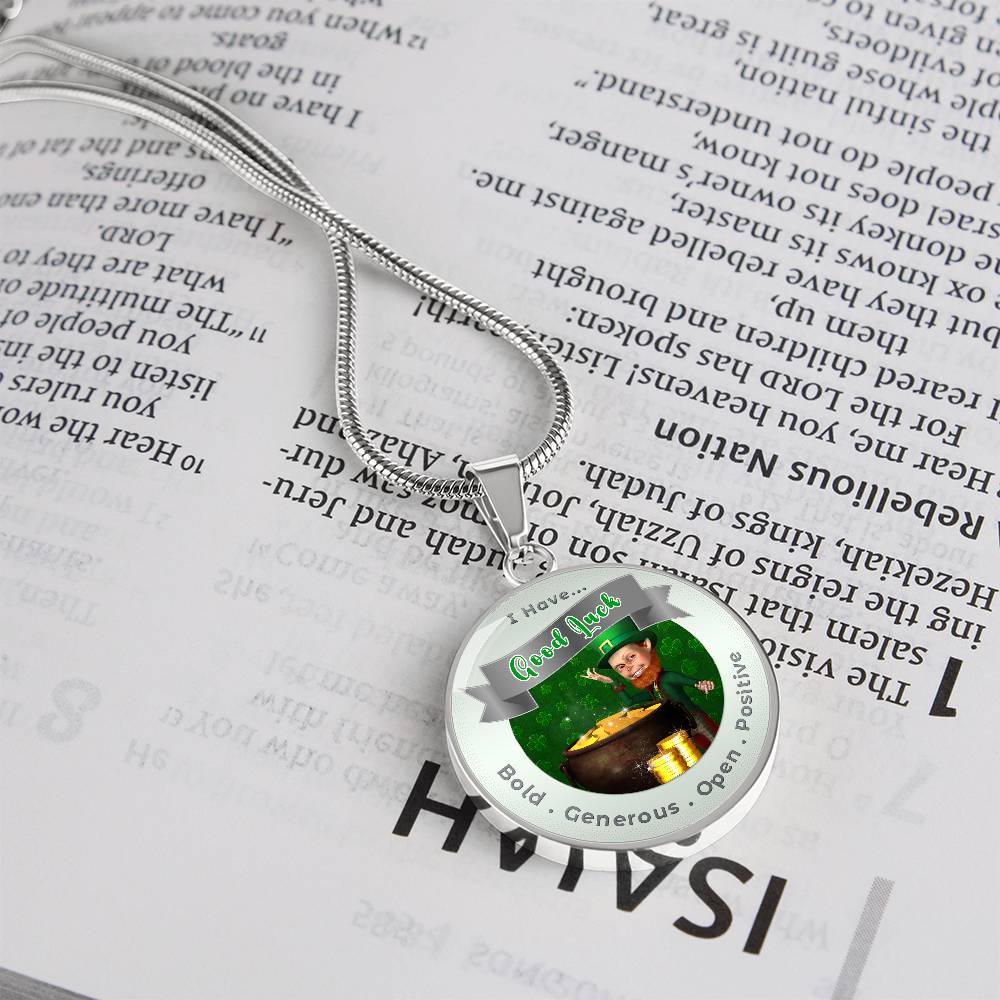 Leprechaun - Affirmation Necklace - More Than CharmsMore Than Charms