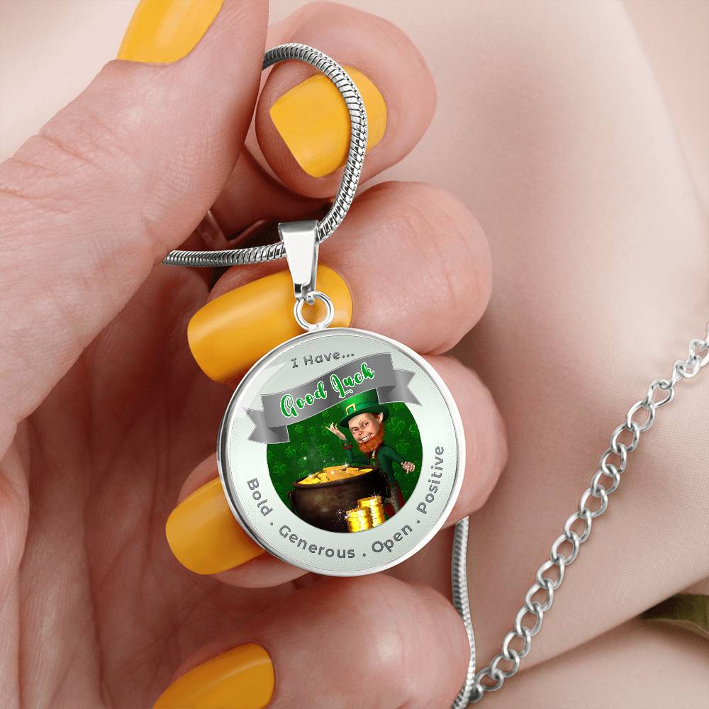Leprechaun - Affirmation Necklace - More Than CharmsMore Than Charms
