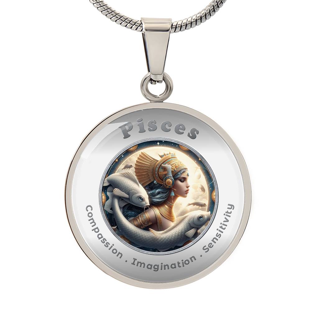 Pisces - Affirmation Necklace - More Than CharmsMore Than Charms