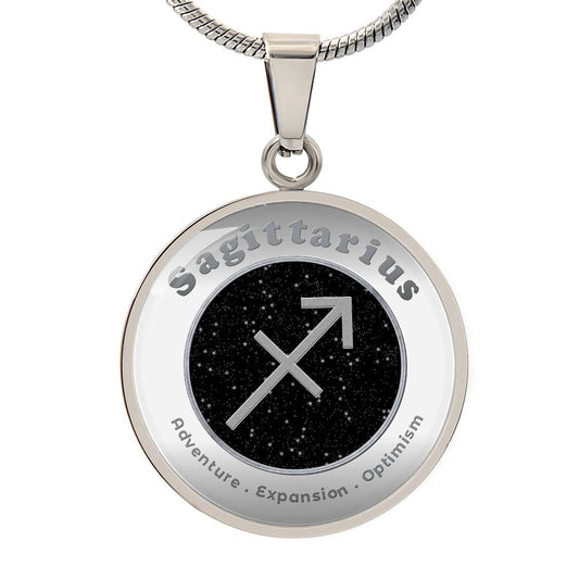 Sagittarius - Affirmation Necklace - More Than CharmsMore Than Charms