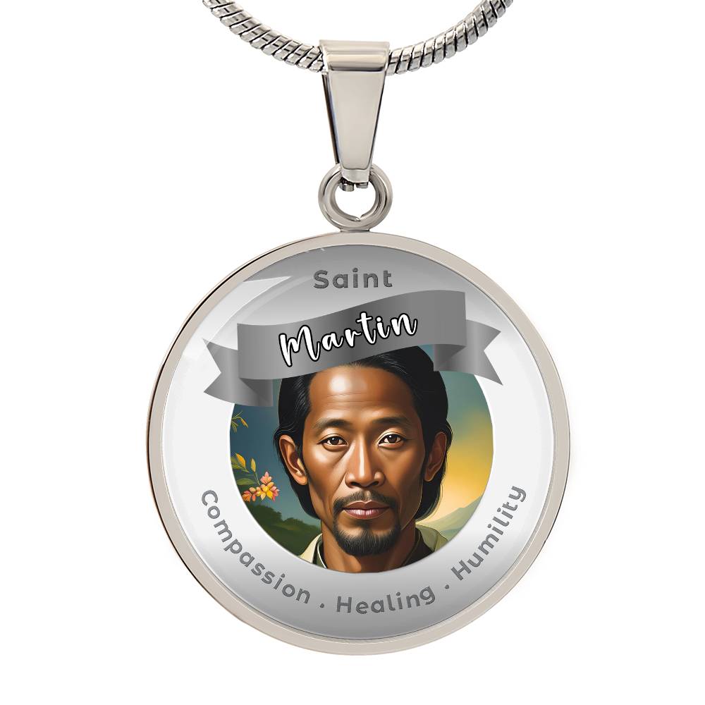 Saint Martin - Affirmation Necklace - More Than CharmsMore Than Charms