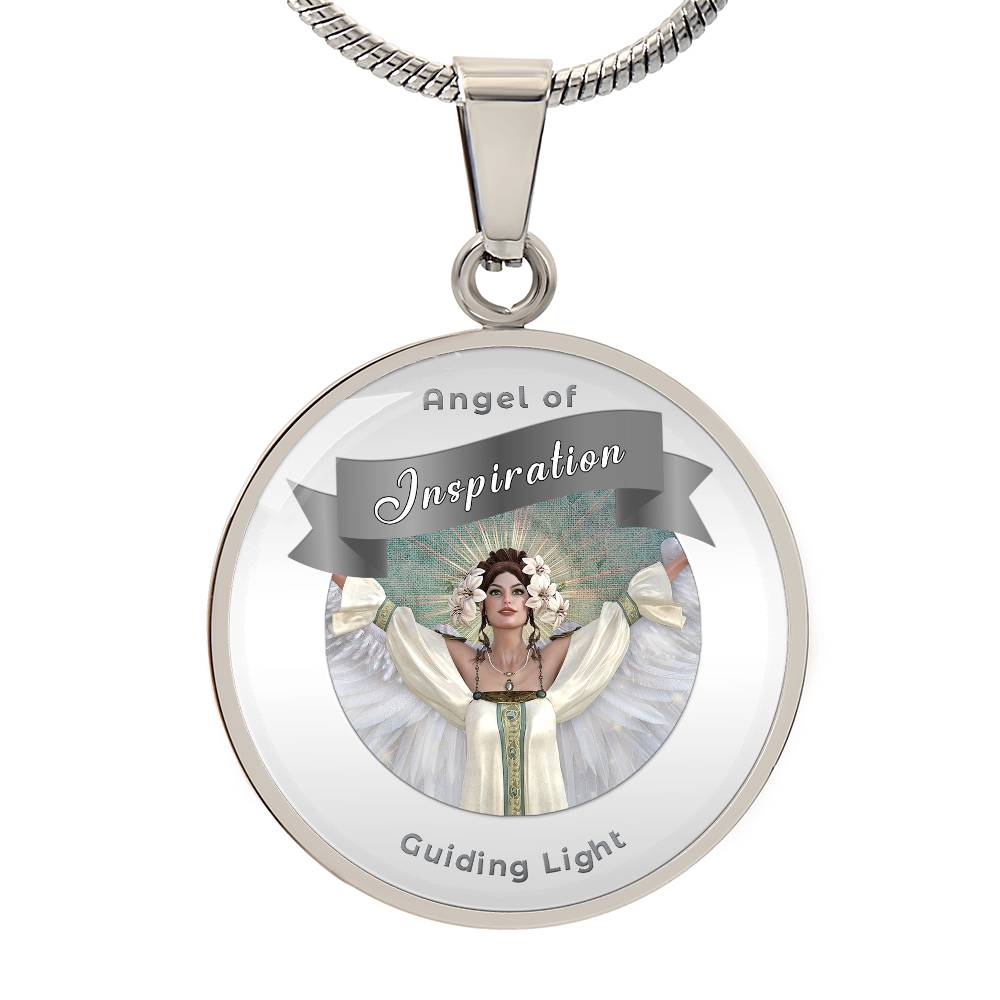 Inspiration - Guardian Angel Affirmation Necklace - More Than CharmsMore Than Charms