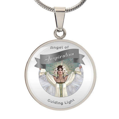 Inspiration - Guardian Angel Affirmation Necklace - More Than CharmsMore Than Charms