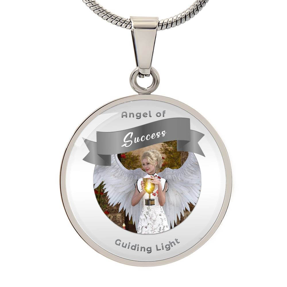 Success - Guardian Angel Affirmation Necklace - More Than CharmsMore Than Charms