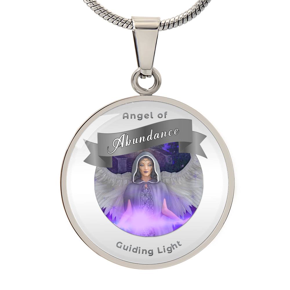 Acceptance - Guardian Angel Affirmation Necklace - More Than CharmsMore Than Charms