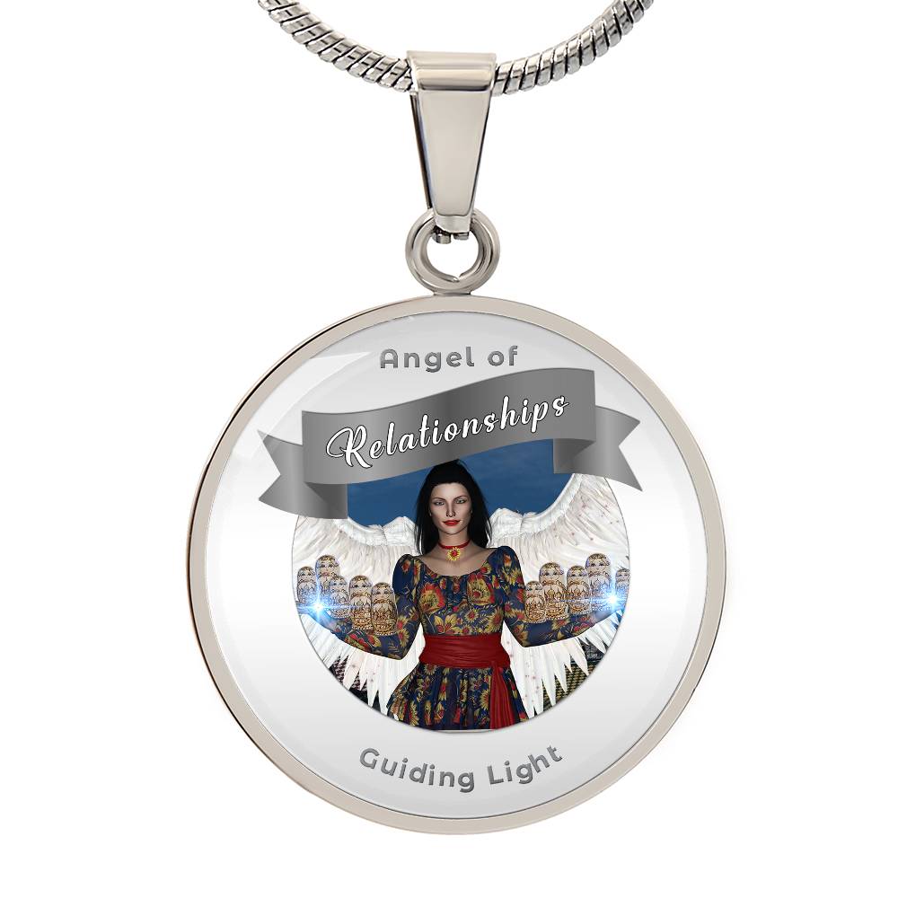 Relationships - Guardian Angel Affirmation Necklace - More Than CharmsMore Than Charms