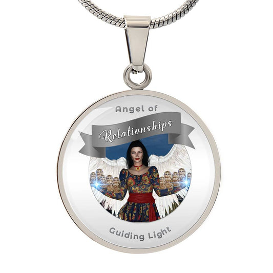Relationships - Guardian Angel Affirmation Necklace - More Than CharmsMore Than Charms