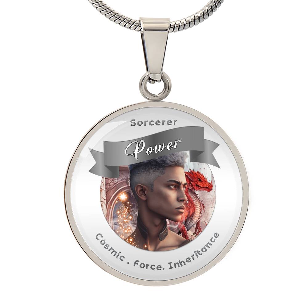 Sorcerer - RPG Fantasy Affirmation Necklace - More Than CharmsMore Than Charms