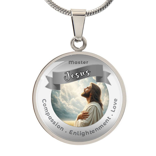 Jesus - Affirmation Necklace For Compassion, Enlightenment & Love - More Than CharmsMore Than Charms