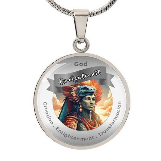 Quetzalcoatl - Affirmation Necklace - More Than CharmsMore Than Charms