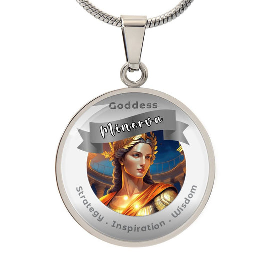 Minerva - Affirmation Necklace - More Than CharmsMore Than Charms