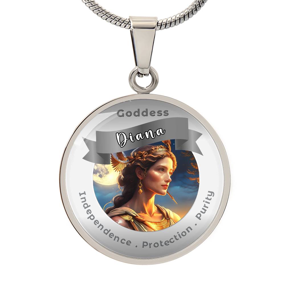 Diana - Affirmation Necklace - More Than CharmsMore Than Charms