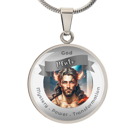 Pluto- Affirmation Necklace - More Than CharmsMore Than Charms