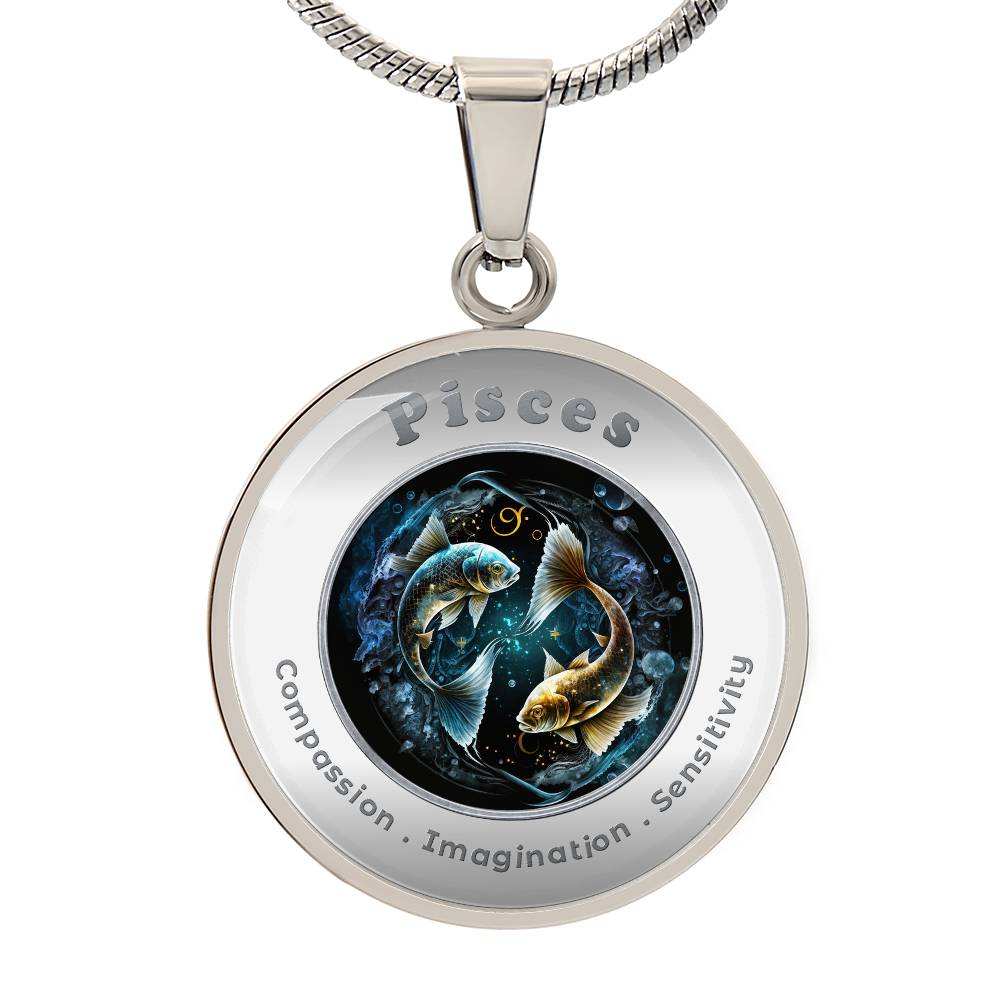 Pisces - Affirmation Necklace - More Than CharmsMore Than Charms