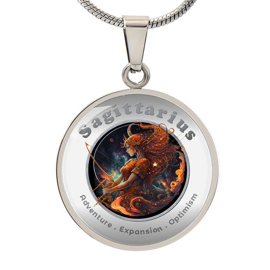 Sagittarius - Affirmation Necklace - More Than CharmsMore Than Charms