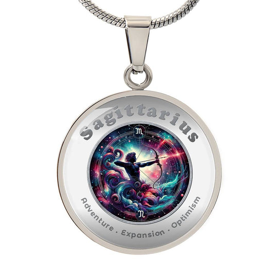 Sagittarius - Affirmation Necklace - More Than CharmsMore Than Charms