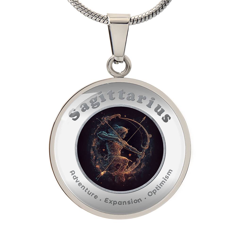Sagittarius - Affirmation Necklace - More Than CharmsMore Than Charms