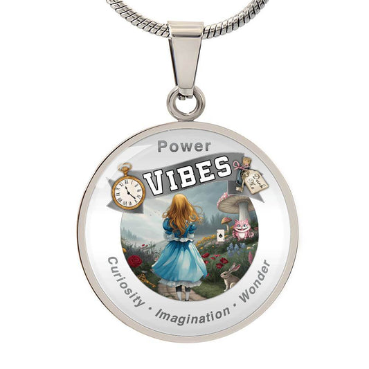 Power Vibes Affirmation Pendant - Wonderland Dreamer
