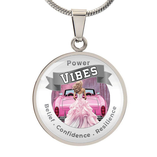 Power Vibes Affirmation Pendant - Visionary Star