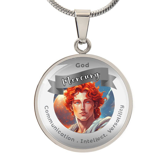 Mercury - Affirmation Necklace - More Than CharmsMore Than Charms