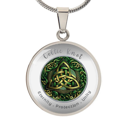 Celtic Knot - Eternity Unity Protection - Affirmation Necklace - More Than CharmsMore Than Charms