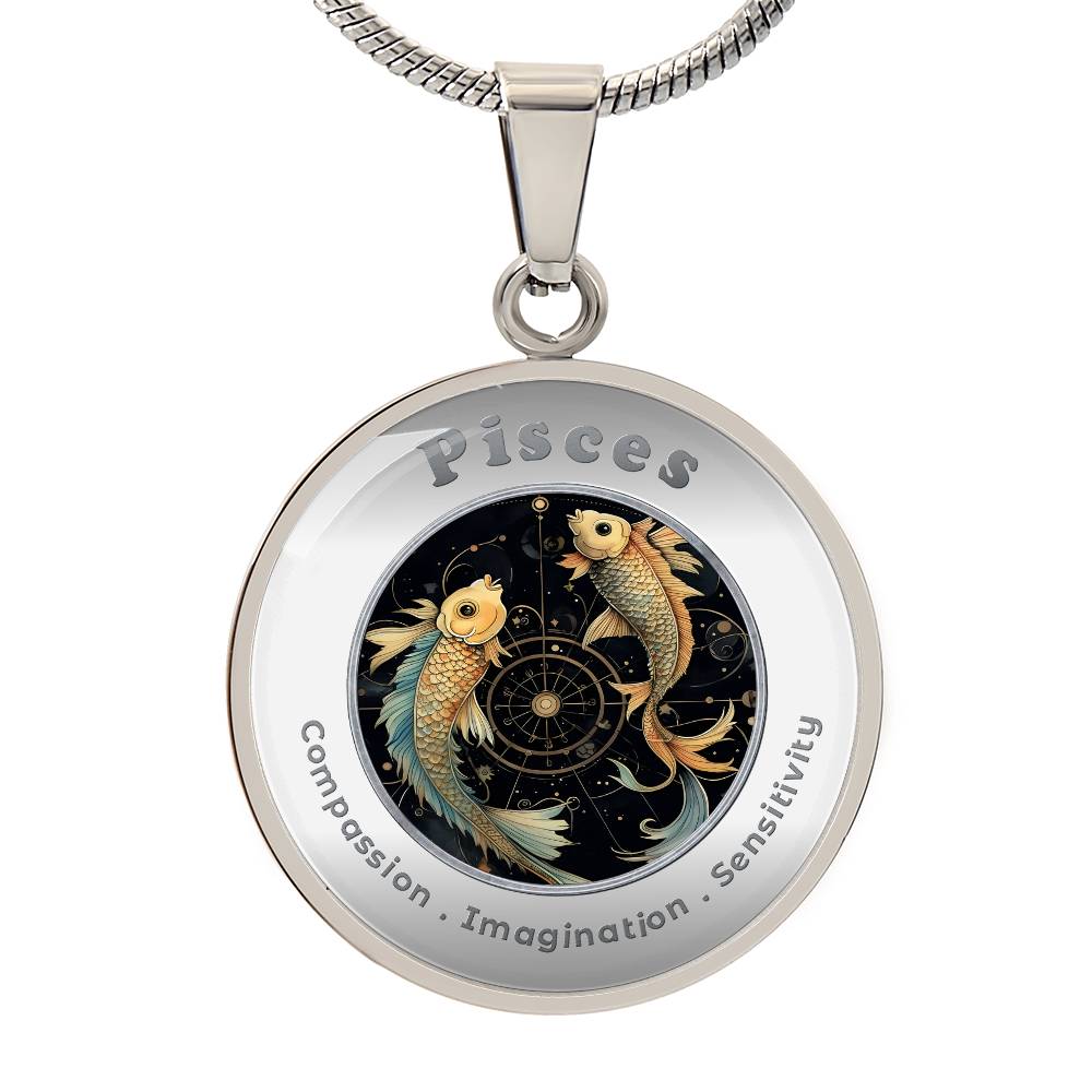 Pisces - Affirmation Necklace - More Than CharmsMore Than Charms