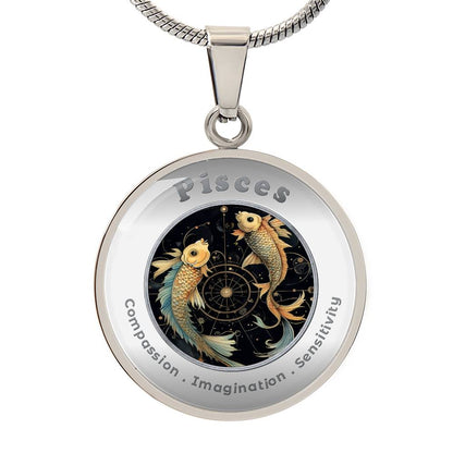 Pisces - Affirmation Necklace - More Than CharmsMore Than Charms