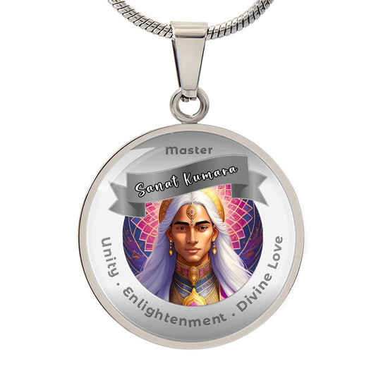 Sanat Kumara - Affirmation Necklace For Unity, Enlightenment & Divine Love - More Than CharmsMore Than Charms